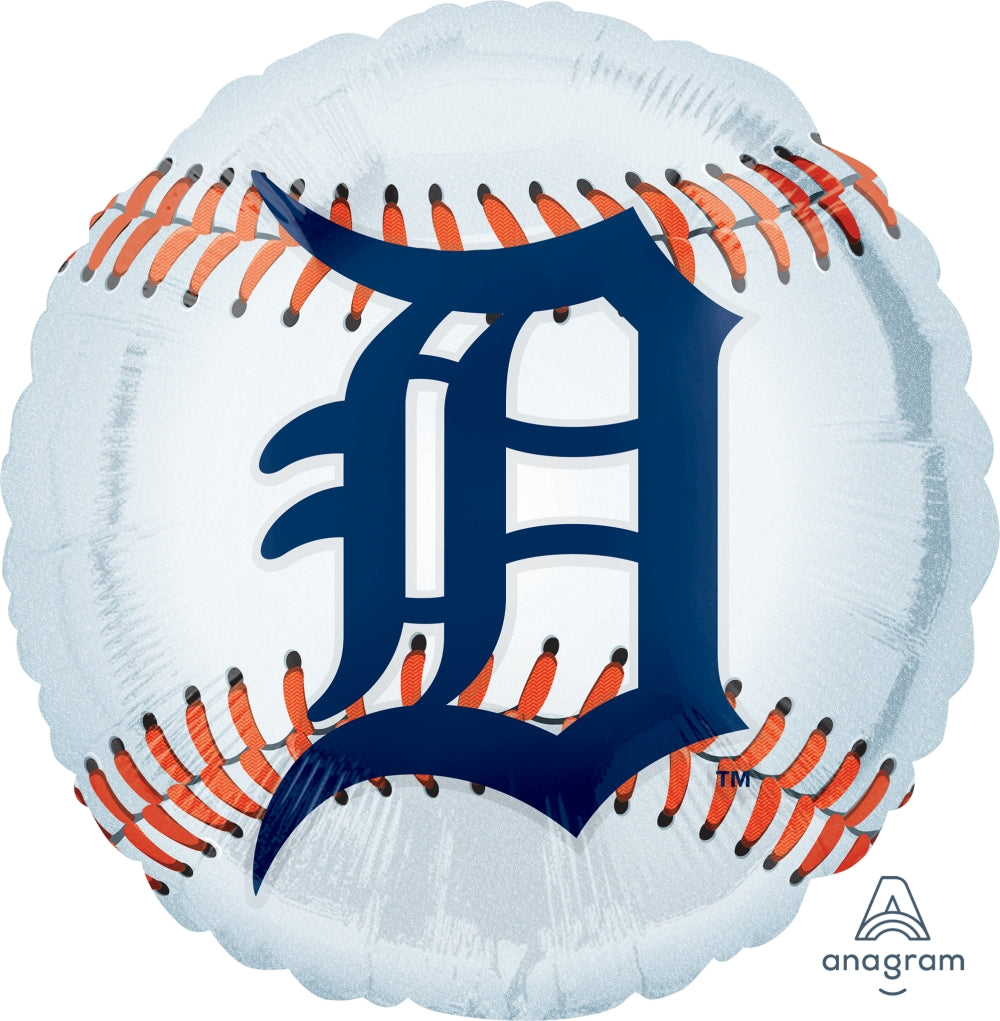 18" Detroit Tigers Foil Balloon