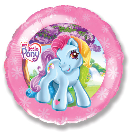 18" My Little Pony Pink Border Foil Balloon