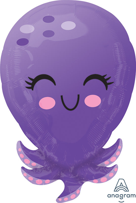 21" Octopus Foil Balloon