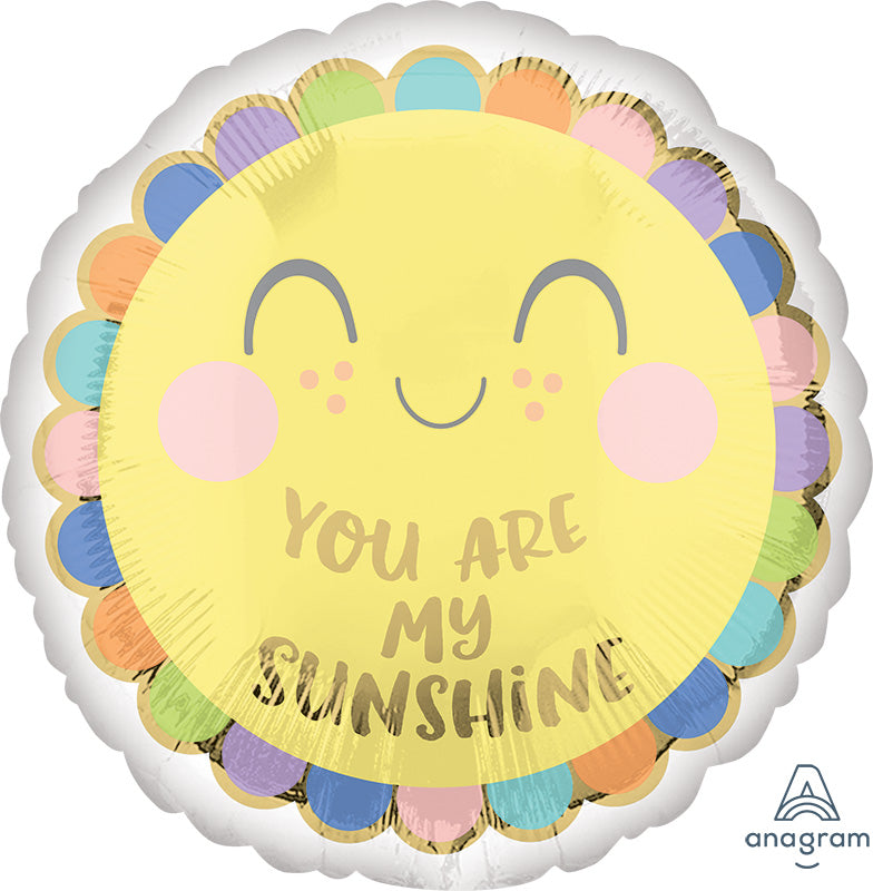 18" Sweet Baby Sunshine Foil Balloon