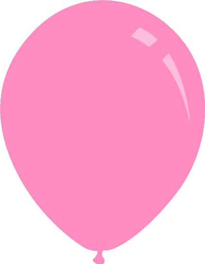 12" Metallic Hot Pink Decomex Latex Balloons (100 Per Bag)