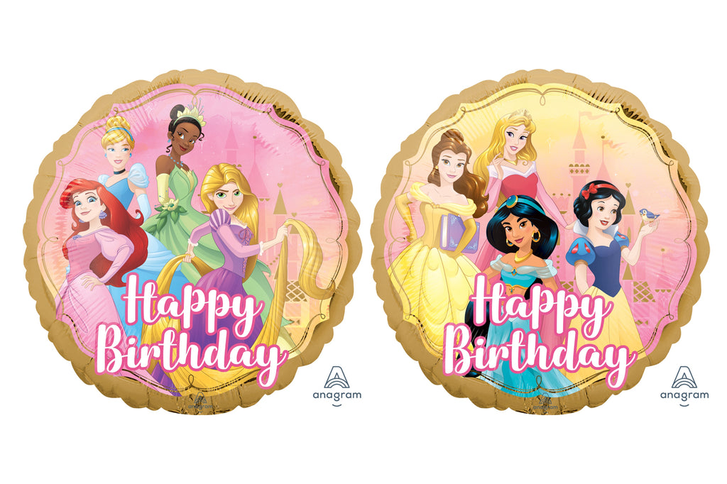 18" Princess Once Upon A Time Birthday Foil Balloon
