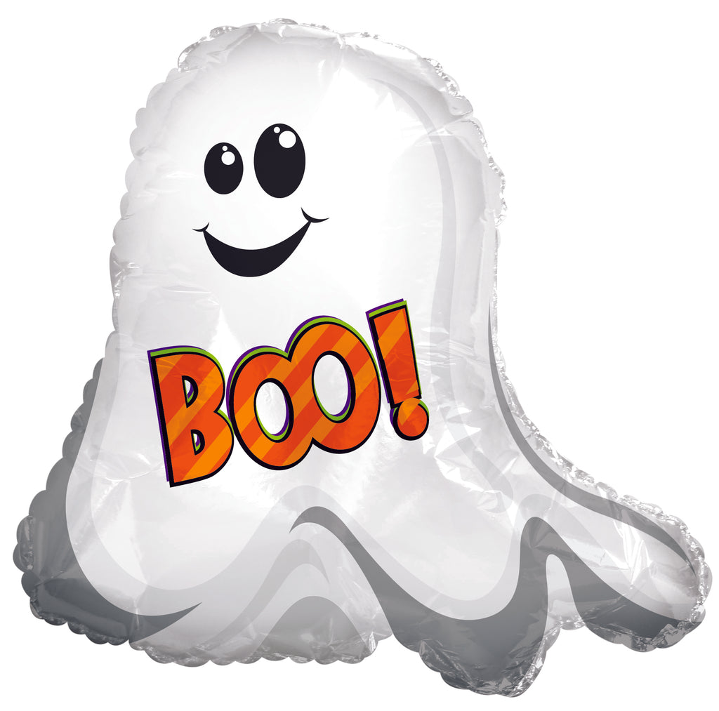 9" Airfill Only BOO! Ghostie MiniShape Balloon