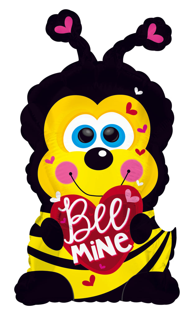15" Airfill Only Bee Mine Buzzy the Bumble Bee Balloon