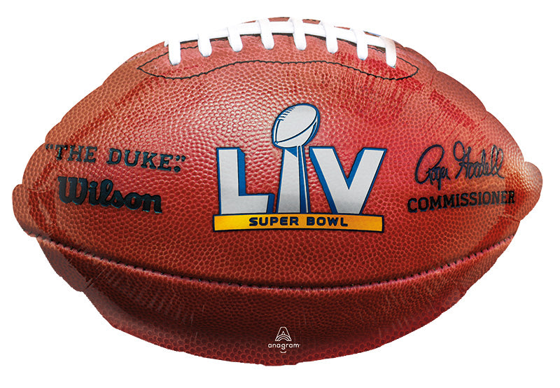 31" NFL Football Super Bowl 55 SuperShape Foil Balloon