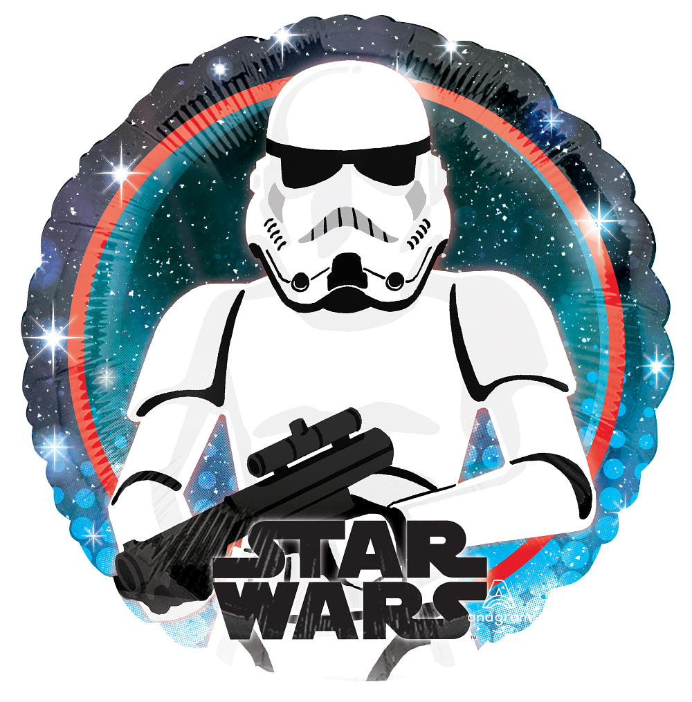 18" Star Wars Galaxy Stormtrooper Foil Balloon
