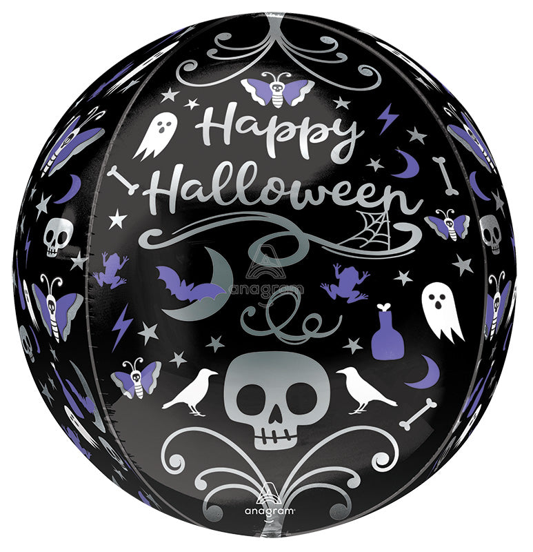 16" Orbz Moonlight Halloween Foil Balloon