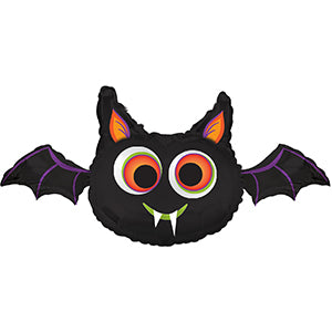 32" Big-Eyed Bat Foil Balloon