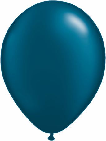 5" Qualatex Latex Balloons Pearl MIDNIGHT BLUE (100 Per Bag)