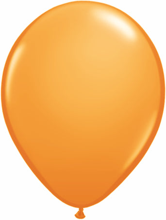16" Qualatex Latex Balloons ORANGE (50 Per Bag)