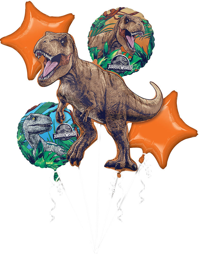 Jurassic World Bouquet Foil Balloon