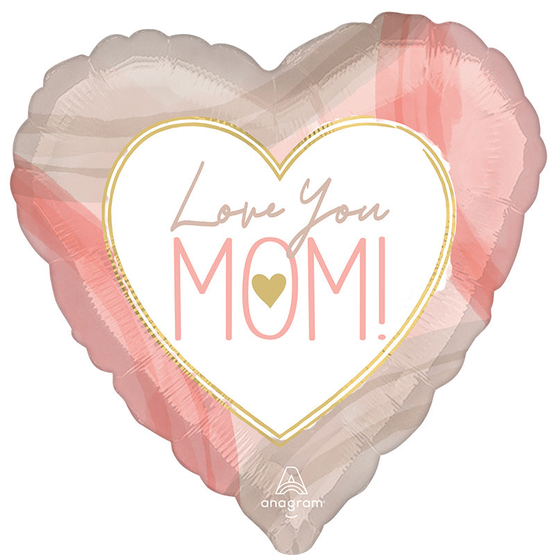 18" Cutout Collage Mom Foil Balloon