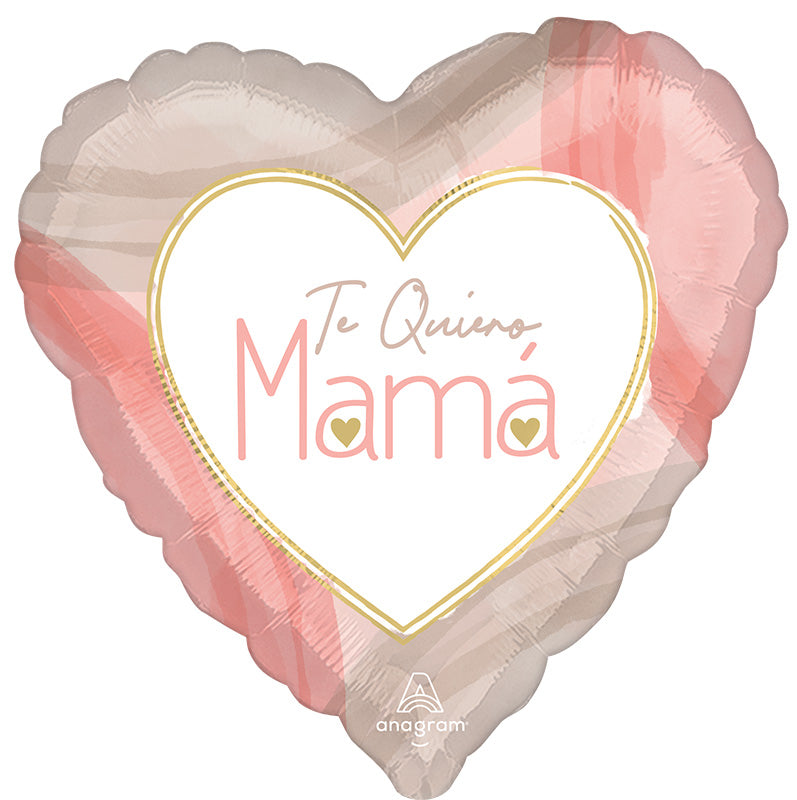 18" Cutout Collage Mama Foil Balloon