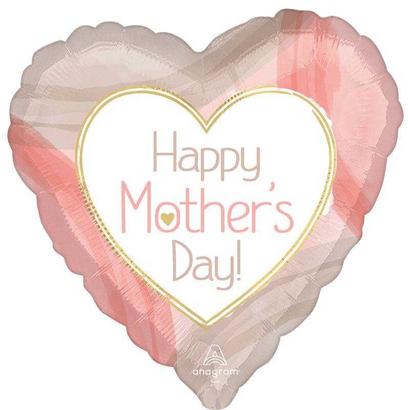 28" Jumbo Happy Mother's Day Cutout Collage Foil Balloon