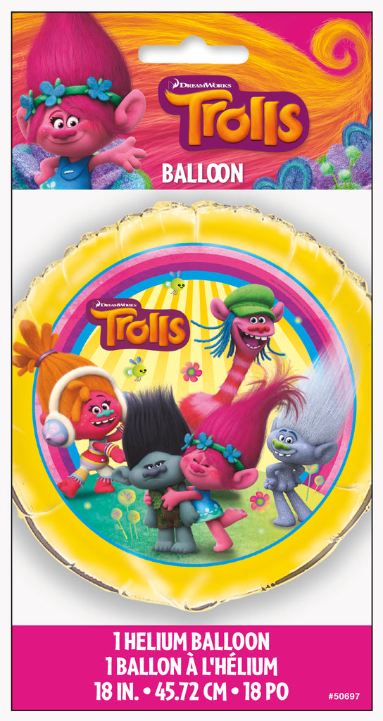 18" Foil Balloon - Trolls