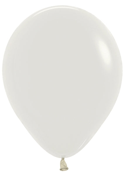 5" Sempertex Latex Balloons (100 Per Bag) Pastel Dusk Cream