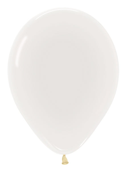 5" Latex Balloons (100 Per Bag) Crystal Clear Betallatex