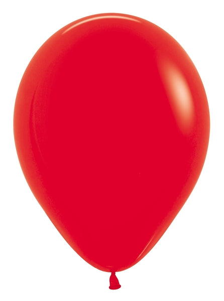 5" Latex Balloons (100 Per Bag) Fashion Red Betallatex