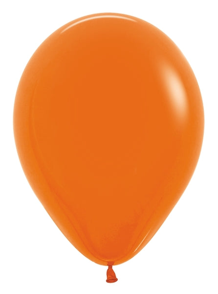 18" Latex Balloons (25 Per Bag) Fashion Orange Betallatex