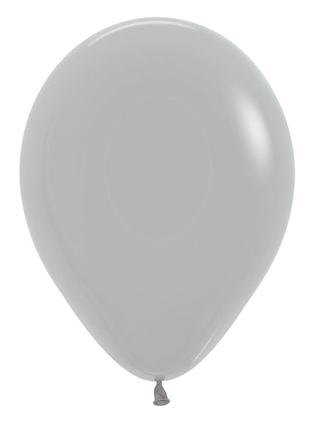 5" Latex Balloons (100 Per Bag) Deluxe Gray Betallatex