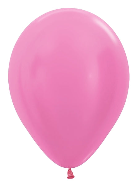 11" Latex Balloons (100 Per Bag) Pearl Fuchsia Betallatex