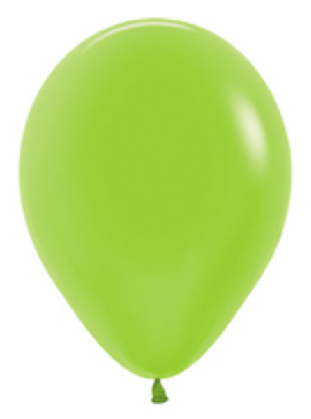 5" Latex Balloons Sempertex/Betallic (50 pieces/bag) Neon Green