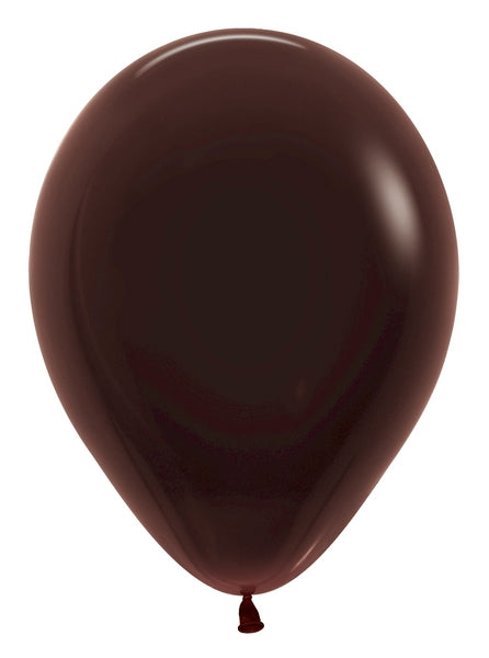 5" Latex Balloons (100 Per Bag) Deluxe Chocolate Betallatex