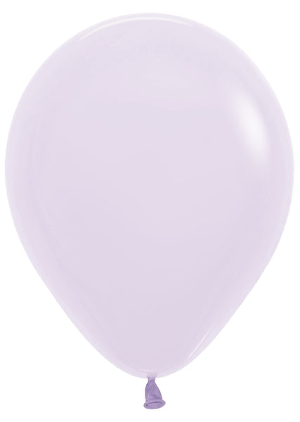 11" Betallatex Pastel Matte Lilac Latex Balloons (100 Per Bag)