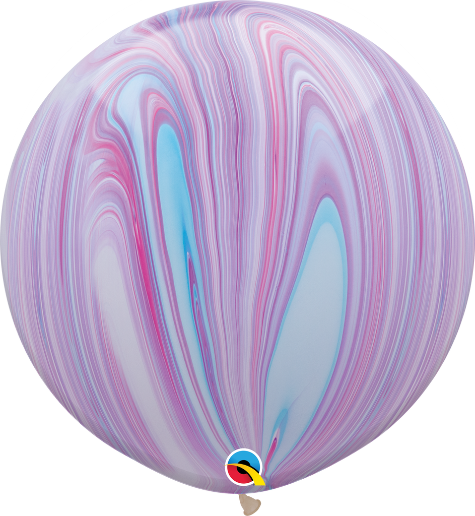 30" Fashion Super Agate Latex Balloon (2 Count)