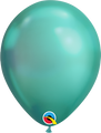 7" Chrome Green (100 Count) Qualatex Latex Balloons