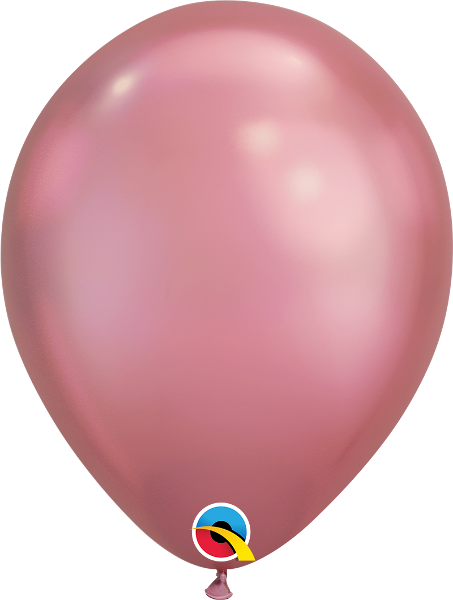 11" Chrome Mauve (25 Count) Qualatex Latex Balloons