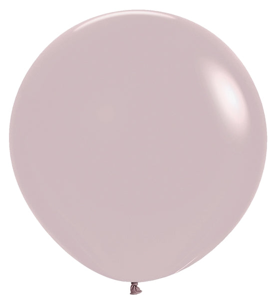24" Sempertex Latex Balloons (10 Per Bag) Pastel Dusk Rose
