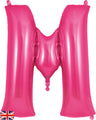 34" Letter M Pink Oaktree Brand Foil Balloon