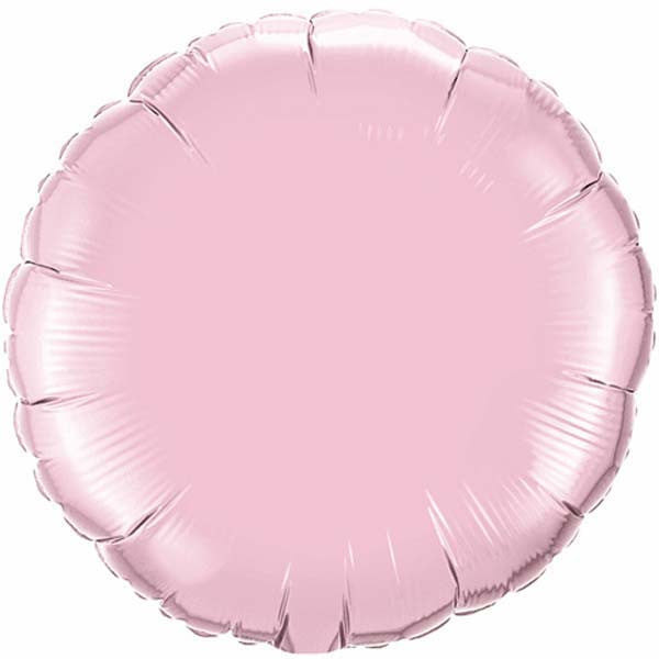 18" Qualatex Brand Pearl Pink Balloon