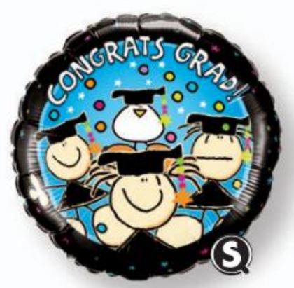 18" Faula Congrats Grad Balloon