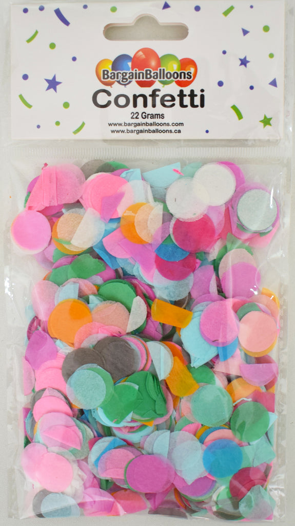 Balloon Confetti Dots 22 Grams Tissue Assorted color 1.5CM-Round