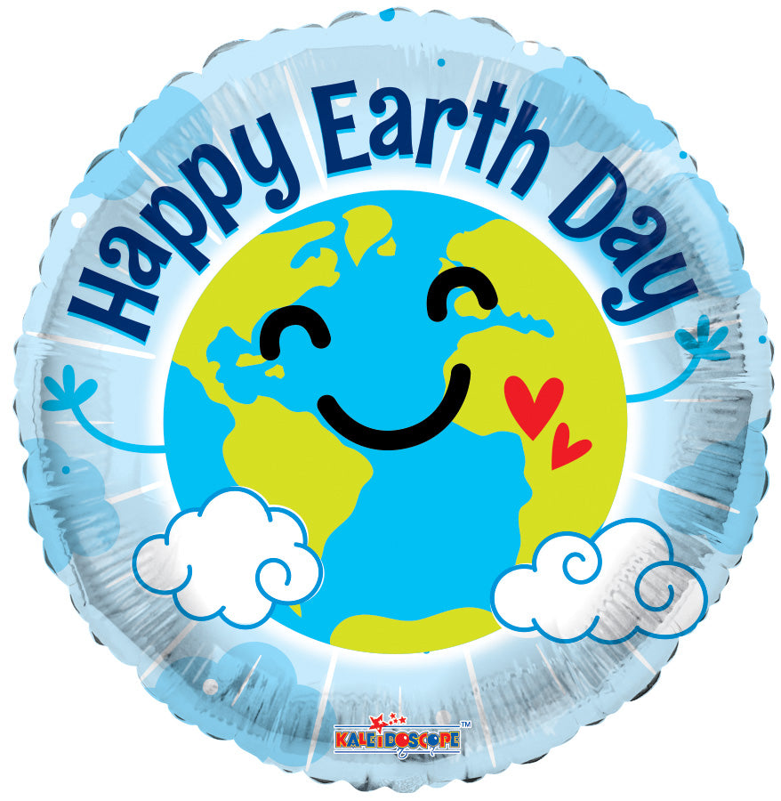 18" Earth Day Foil Balloon