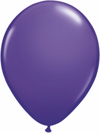 16" Qualatex Latex Balloons PURPLE VIOLET (50 Per Bag)