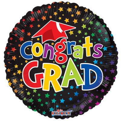 18" Multicolor Grad Gellibean Balloon