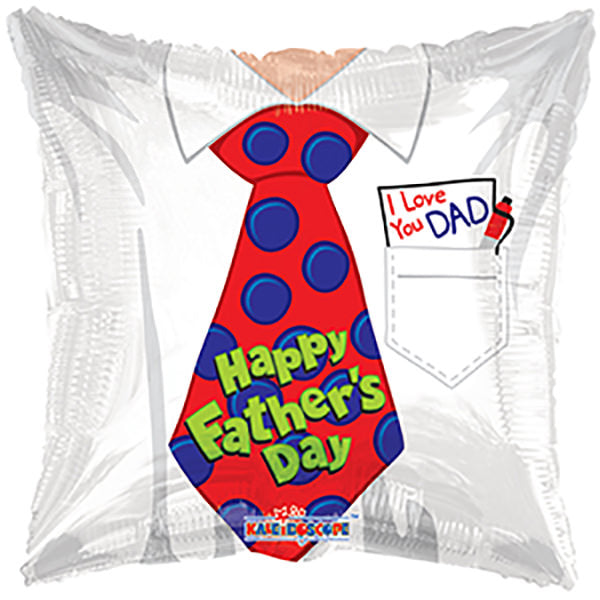18" Father's Day Tie Balloon
