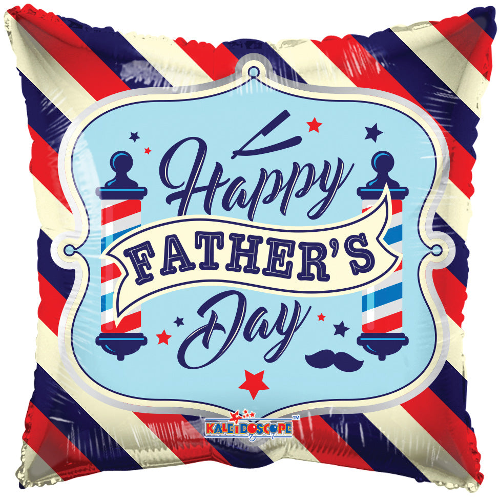 18" Classic Father's Day GelliBean Foil Balloon