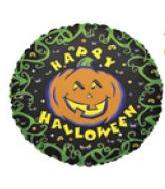 9" Airfill Only Happy Halloween Vines Balloon