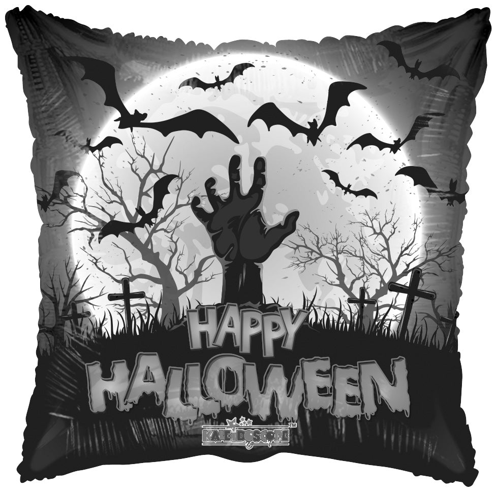 18" Halloween Zombie Hand Foil Balloon