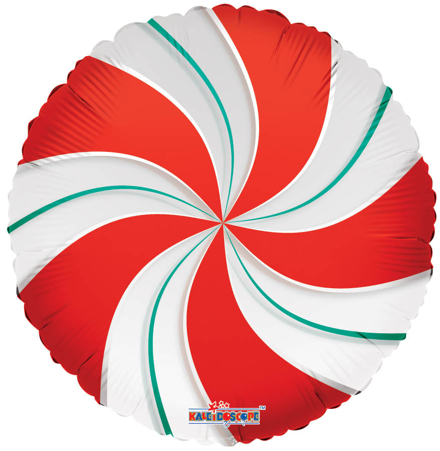 18" Candy Mint Clear View Balloon