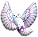 31" Owl Brown Streak Feathers Balloon