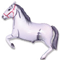42" Horse White Balloon