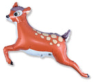 28" Gazelle Brown Balloon