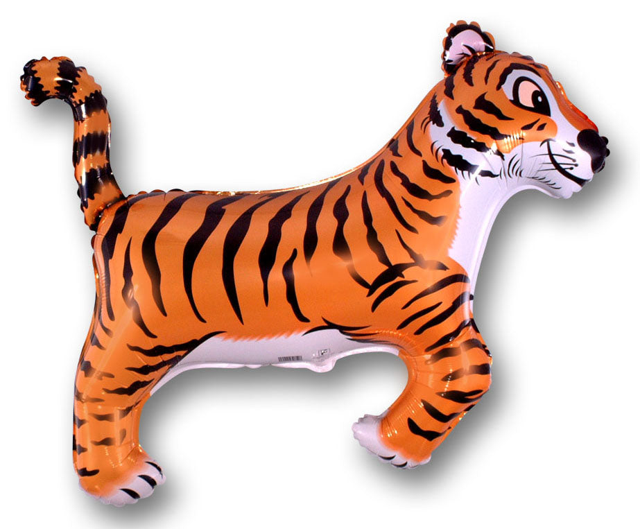 30" Tiger Black Stripes Balloon