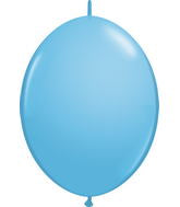 6" Qualatex Latex Balloons Quicklink Pale Blue (50 Count)