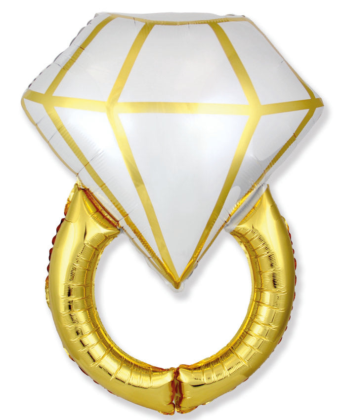 36" Ring Gold Foil Balloon